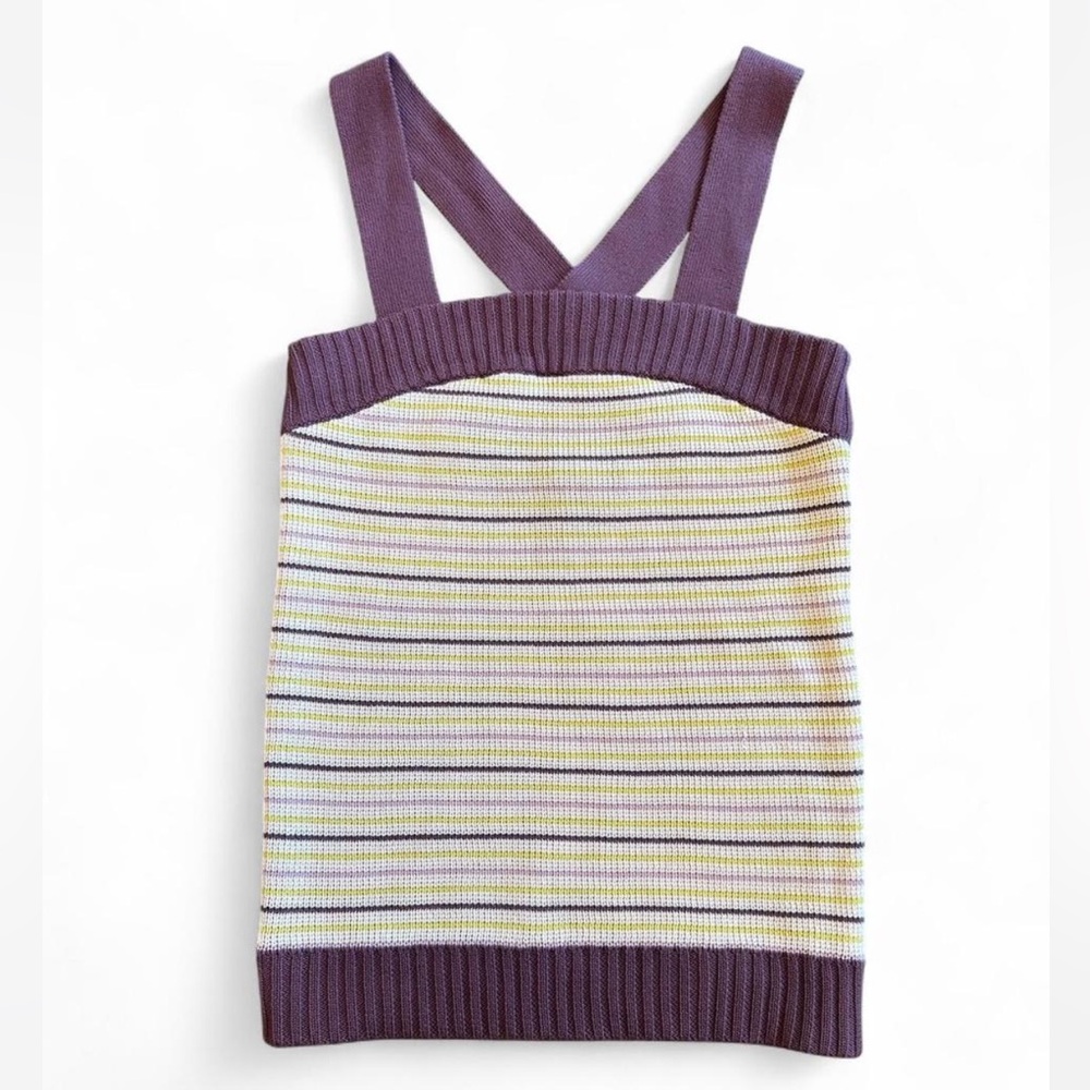 Marc Jacobs Striped Knit Tank Top